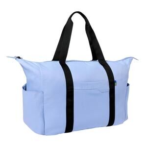 Open Story 40L Packable Weekender Bag Blue Travel Duffel Carry On NWT